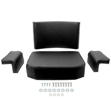 Seat Cushion & Armrest Kit Compatible with John Deere Crawler Dozer 420 430 440 1010 2010 Seat Back Seat Bottom and Pair Arm Rest