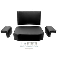 Load image into Gallery viewer, KUAFU Seat Cushion &amp; Armrest Kit Compatible with John Deere Crawler Dozer 420 430 440 1010 2010 Seat Back Seat Bottom and Pair Arm Rest
