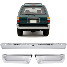 KUAFU Bumper Face Bar&End Caps Pair Compatible with 1990-1995 4Runner