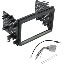 Radio Stereo Double Din Installation Dash Kit w/Wire Harness Compatible with 2004-2016 Ford F150 F250 F350 F450 F550 2006-2009 Mercury Milan 2006-2008 Lincoln Mark LT