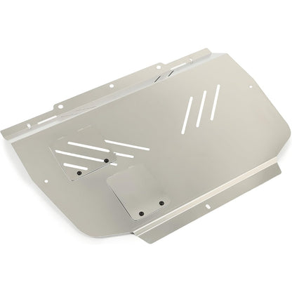Engine Splash Shield Under Tray Skid Plate Compatible with 2016-2021 Honda Civic Aluminum Silvery