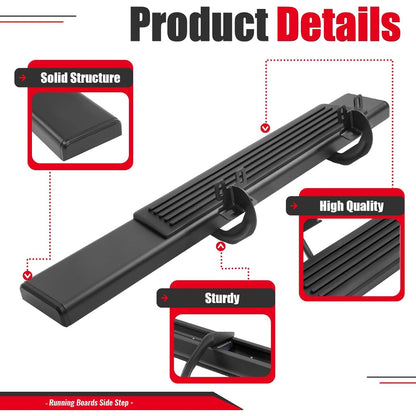 Running Board Step Compatible with 04-14 F-150 2 Door Regular Cab