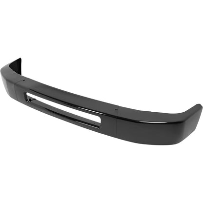 ALMULOO Front Bumper Face Bar+Bracket Compatible with 2008-2014 Ford E-150/E-250 and 2008-2019 Ford E-350 E-450 Super Duty Replace 8C2Z17757APTM 8C2Z17B884A 8C2Z17B883A FO1002409 FO1066176 FO1067176