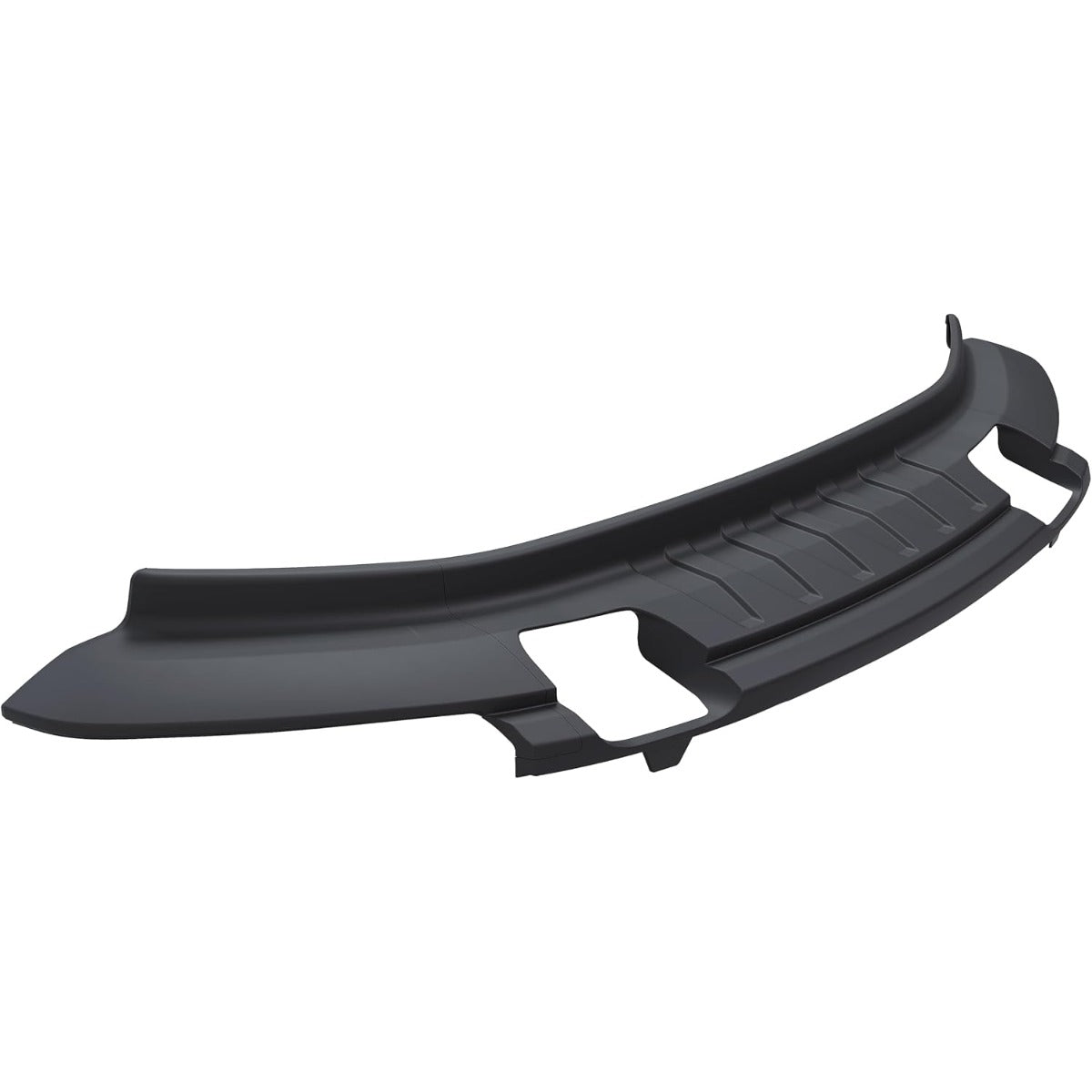 HECASA Front Bumper Lower Valance Compatible with 2009-2014 Ford F-150 4WD with Fog Light Holes Replacement for 9L3Z17626B FO1095228 3PCS Air Dam Deflector Valance Panel Textured Black