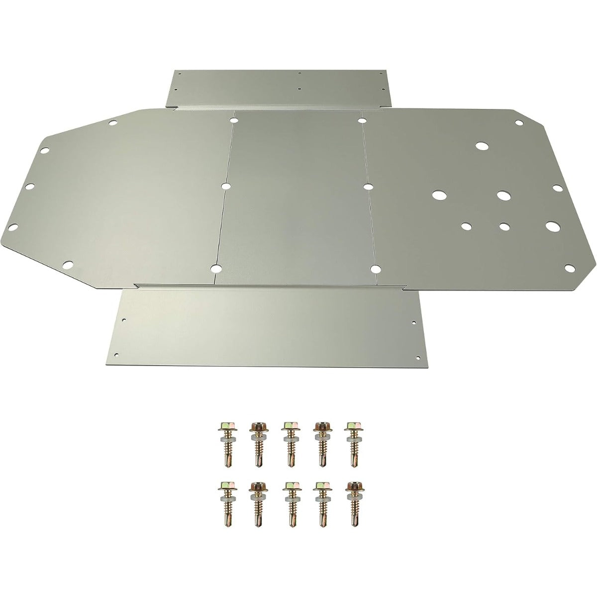 ALMULOO Heavy Duty Skid Plate Full Chassis Compatible with 2008-2014 Polaris RZR 800 & RZR S 800 2015-2016 RZR S 900