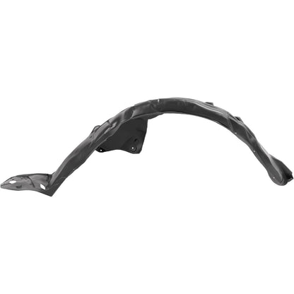 Front Left Fender Liner Compatible with 2016-2017 Honda Accord Sedan Replace for 74150T2AA01 HO1248157 Inner Panel w/o Insulation Foam Plastic(PE) Unfinished Black