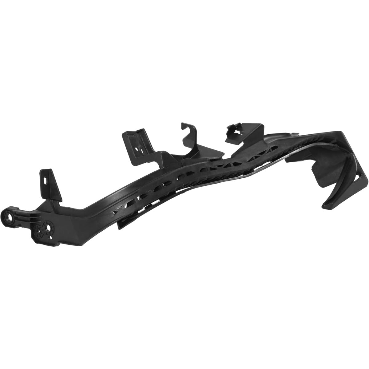ALMULOO Front Bumper Bracket Compatible with 2018-2023 Subaru Crosstrek Plastic(PP+GF30) Black Replace For 57707FL010 SU1042106 Left