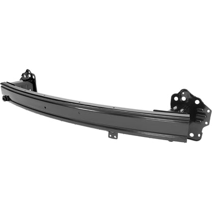 HECASA Front Bumper Reinforcement Compatible with 2017-2020 Hyundai Elantra Without Cruise Control Holes 64900F3000 HY1006156 Bumper Face Impact Bar Crossmember Steel Electrophoresis Black
