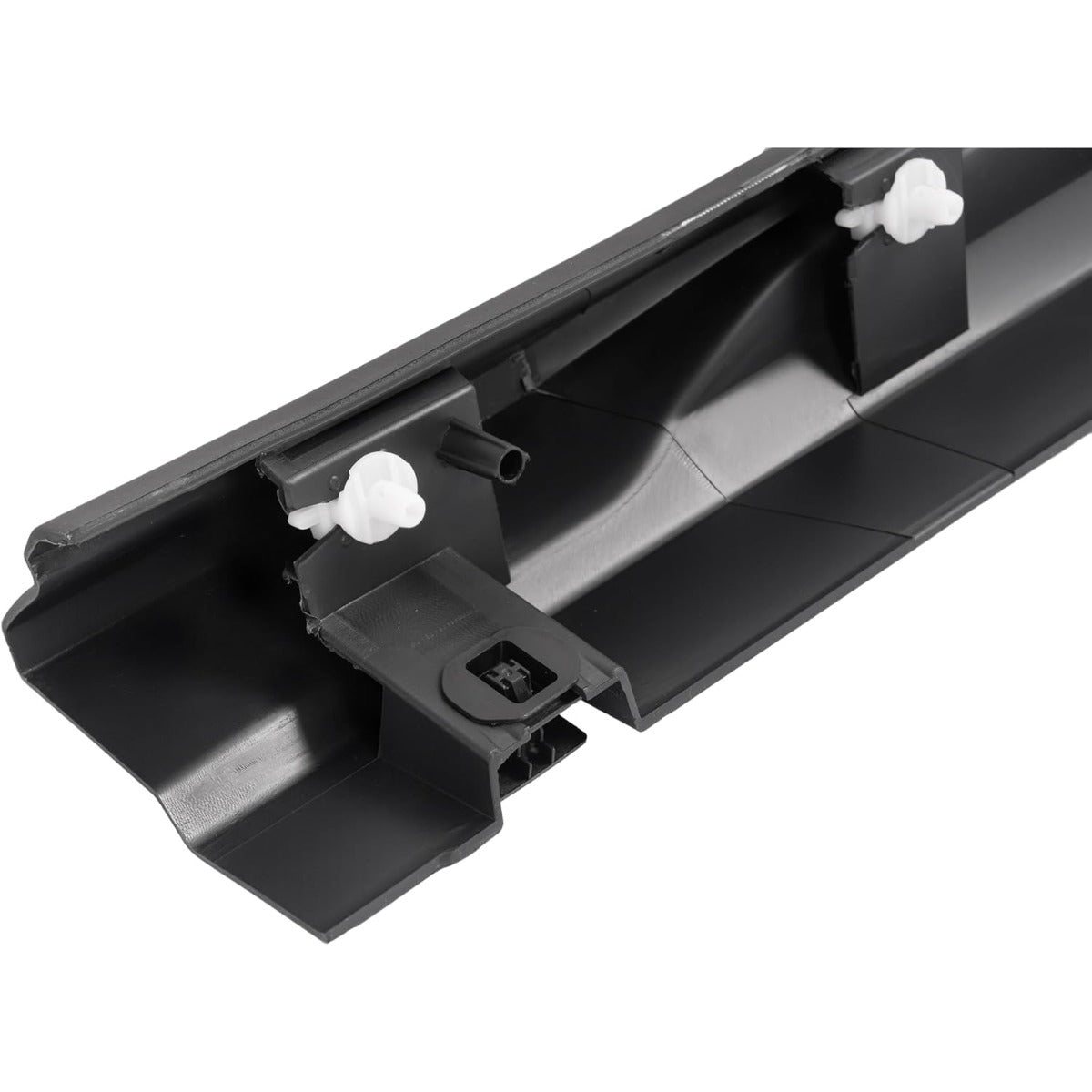 ALMULOO Lower Left Sliding Door Molding Trim Compatible with 2019-2024 Ford Transit 150/250/350/350HD W/Running Boards Replacement for KK3Z6110177BB Front Door Rocker Molding LH Driver with Step Bars
