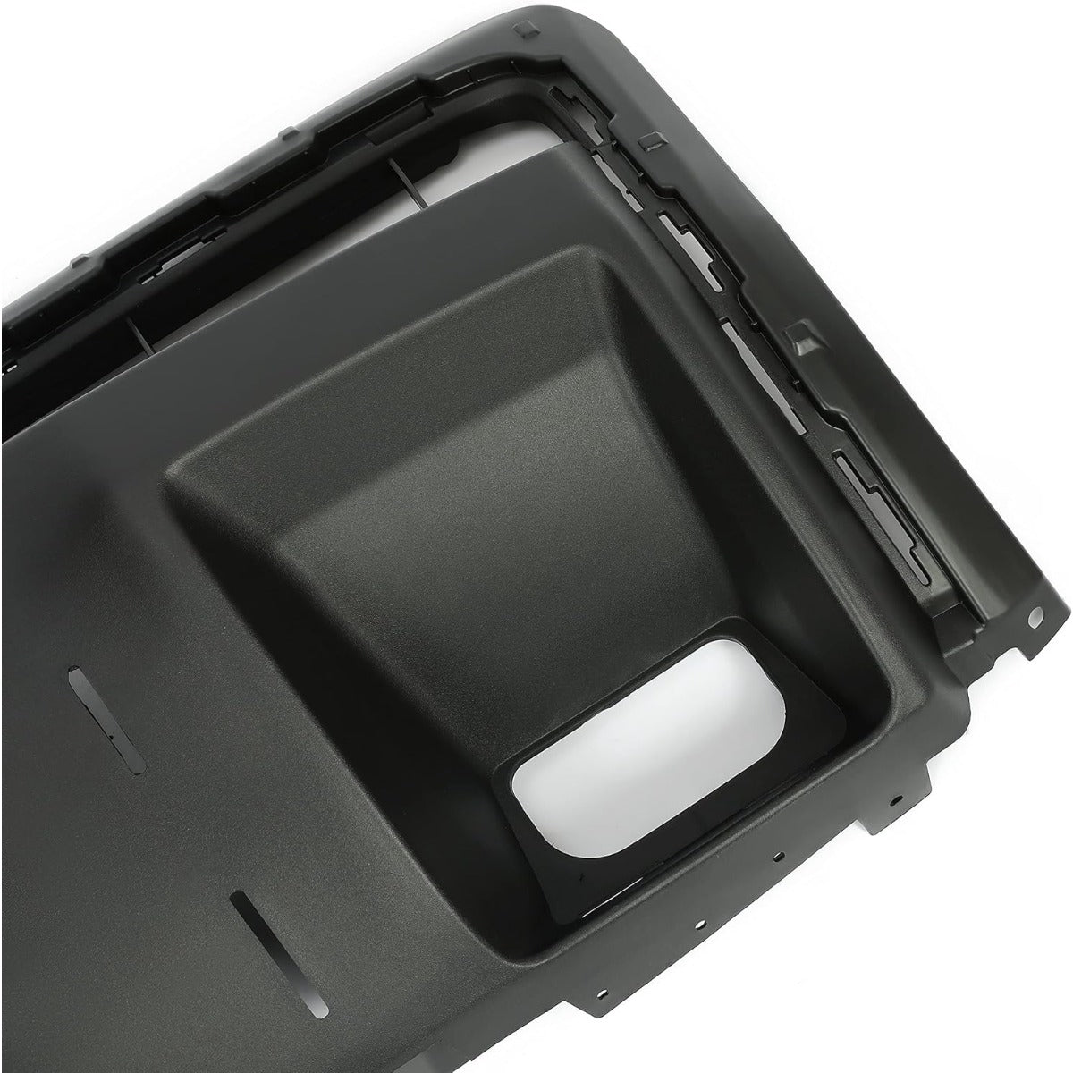 Front Skid Plate Compatible with 2015-2021 GMC Canyon All Terrain Elevation AT4 Base SL SLE SLT Front Lower Bumper Cover Molding w/Tow Hook Holes Replacement for 22925741 GM1095209