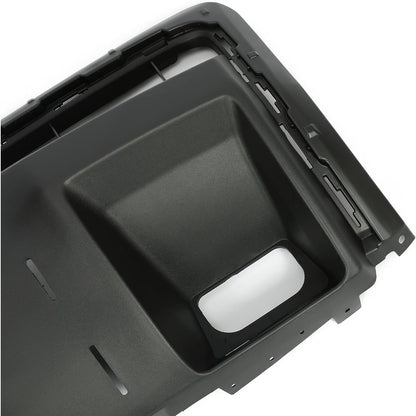 Front Skid Plate Compatible with 2015-2021 GMC Canyon All Terrain Elevation AT4 Base SL SLE SLT Front Lower Bumper Cover Molding w/Tow Hook Holes Replacement for 22925741 GM1095209