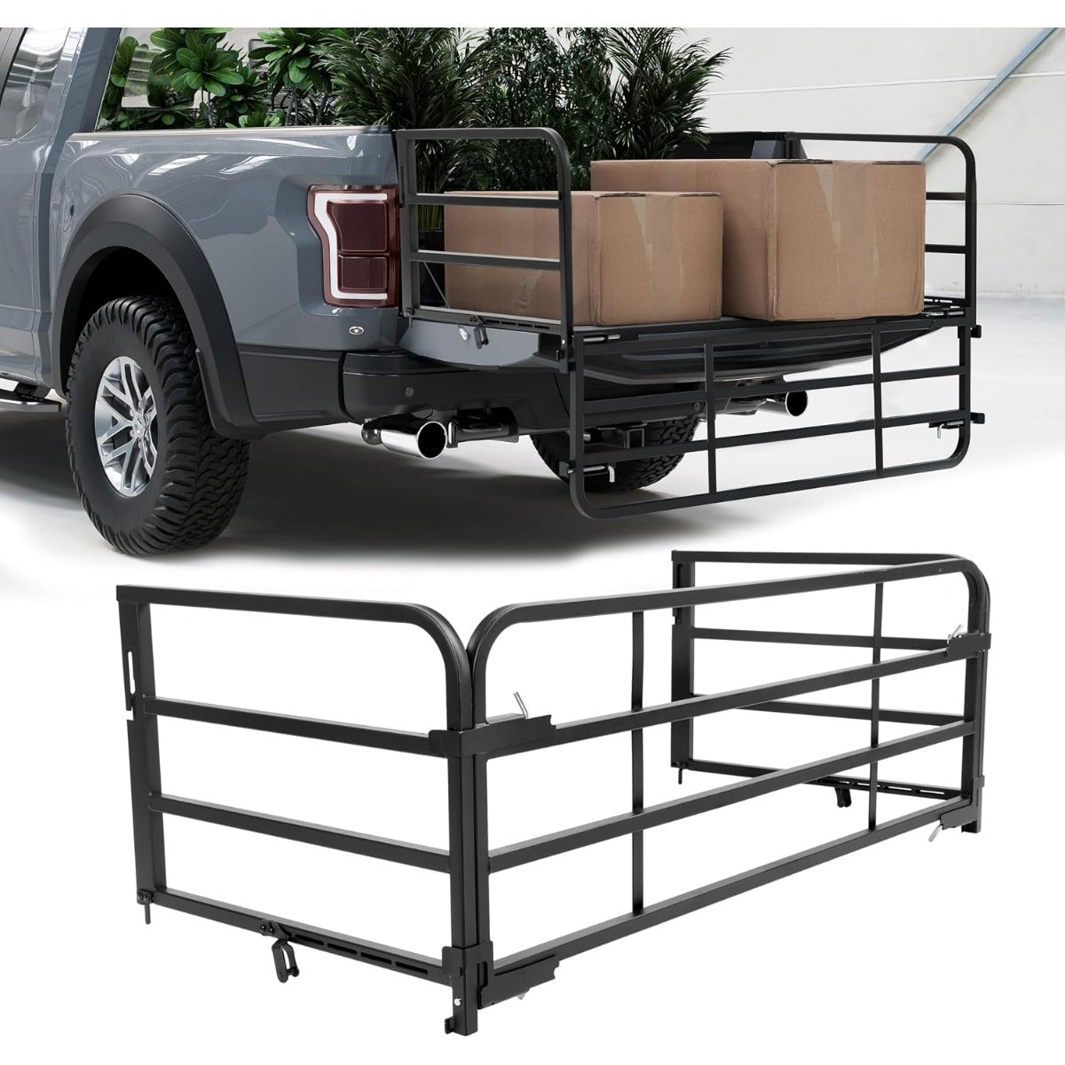 KUAFU Bed Extender Foldable Tailgate Compatible with Super Duty