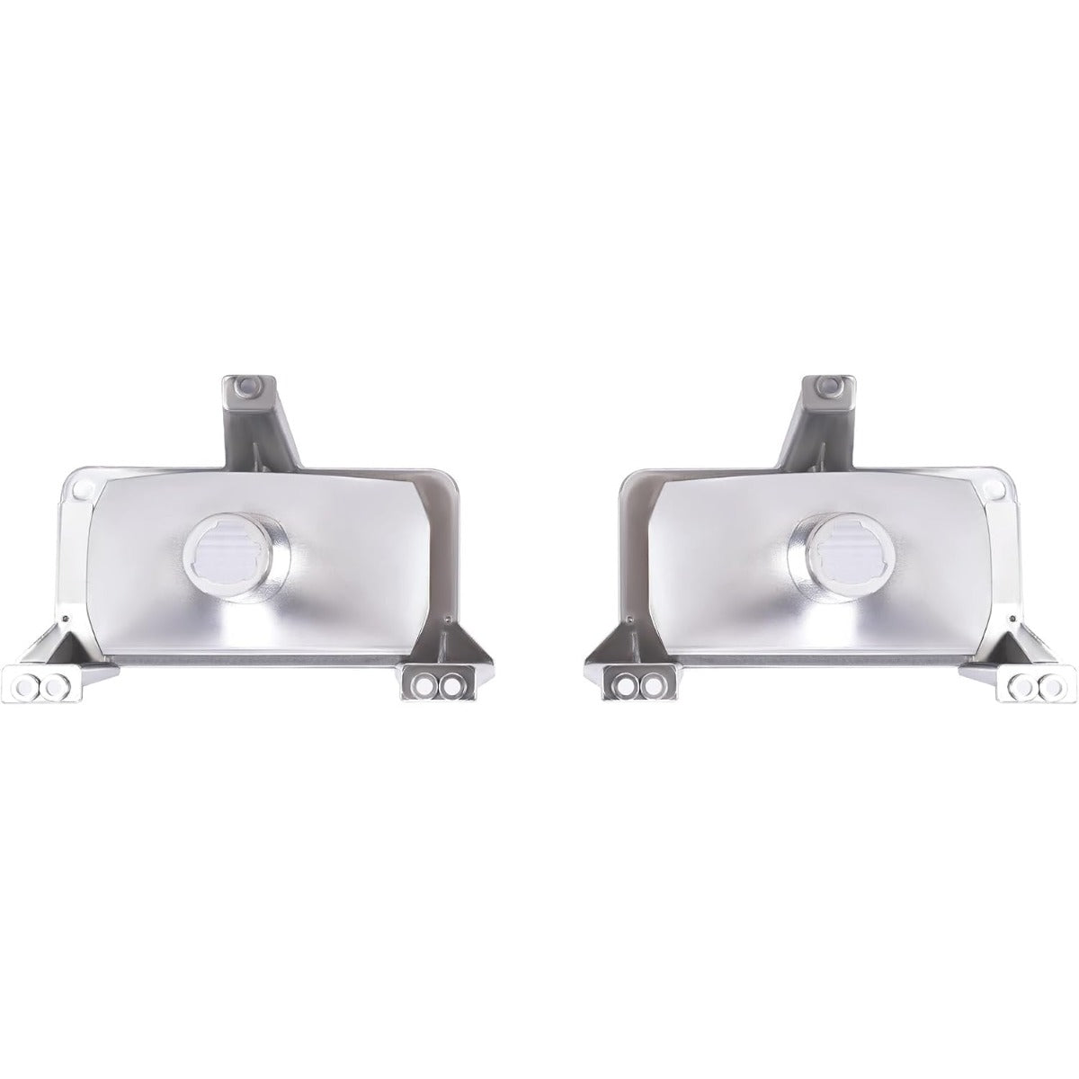 HECASA Pair Turn Signal Light Compatible with 1983-1991 Chevy Chevrolet Blazer GMC Suburban C/K/R/V Pickup Truck Replacement for GM2520122 GM2520122 Parking Light Lamp Driver&Passenger Side Clear Lens