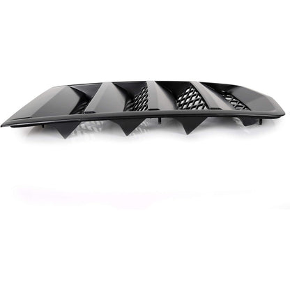 Front Hood Scoop Vents Grille Compatible with 2014-2015 Chevy Chevrolet Camaro Replacement for 22828242