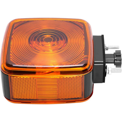 HECASA Turn Signal Light Compatible with 1990-2009 Chevy Chevrolet Kodiak C60 C70 C4500 C5500 C6500 GMC Topkick C4500 C5000 C6000 C6500 C7000 C7500 Replacement for 15148648 Yellow Lens Marker