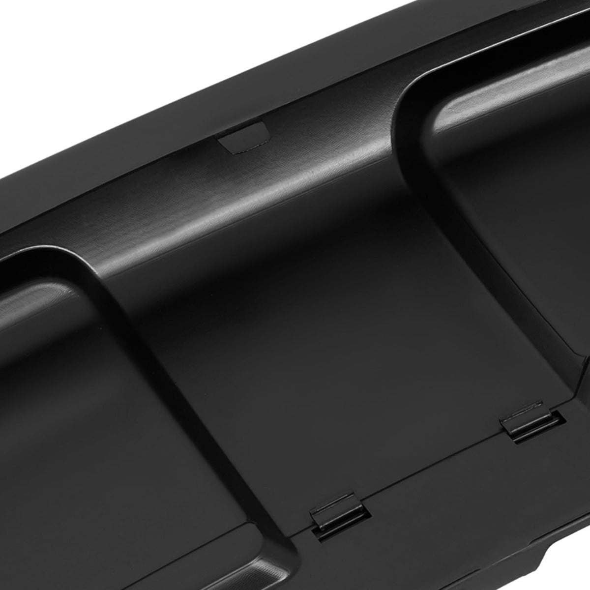 Front +Rear Bumper Skid Plate Compatible with 2014-2017 Land Rover Range Rover Sport Plastic (PP) Painted Black