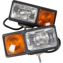 ECOTRIC 2 Pcs Universal Light Snow Plow Lamp Headlight Turn Signal Snowplow