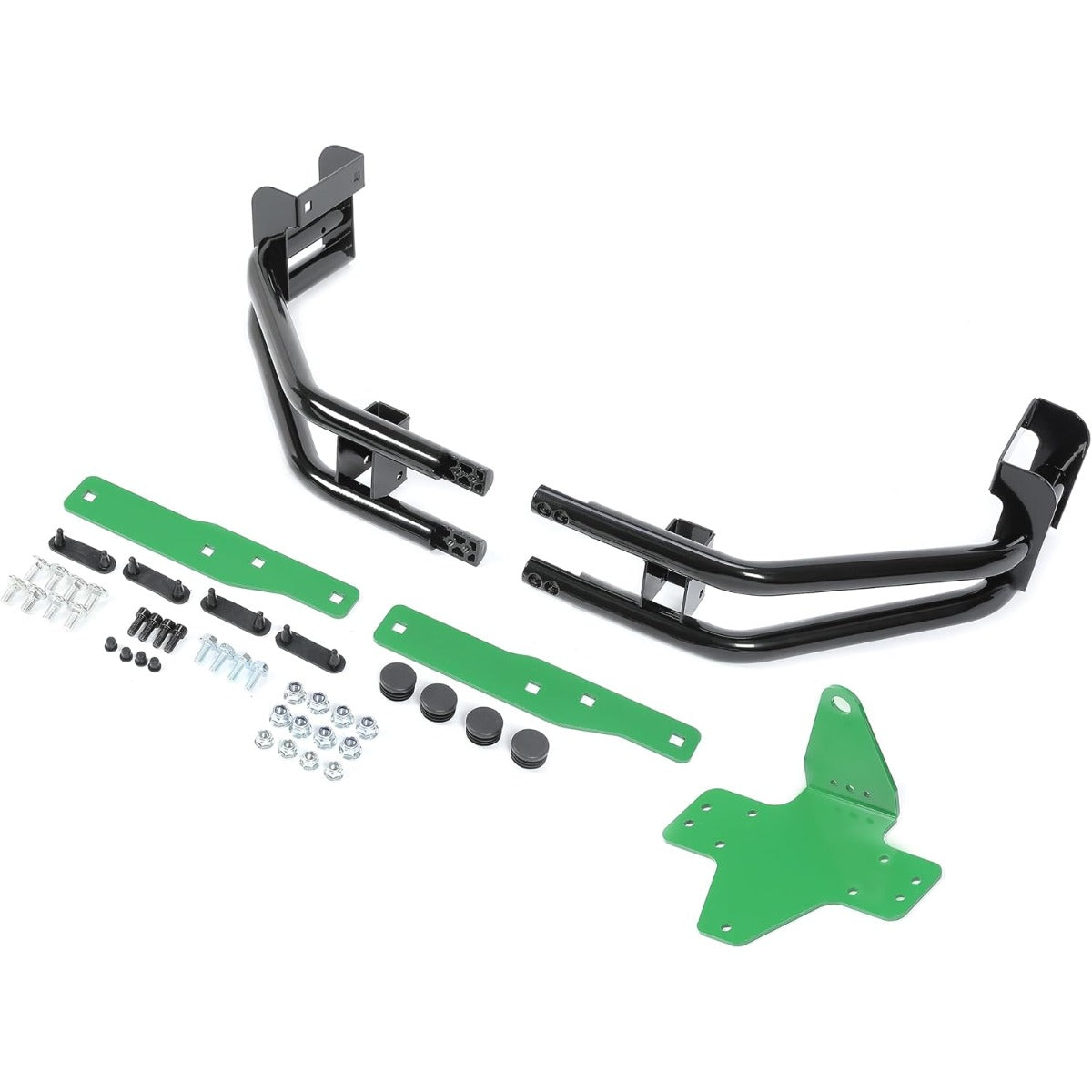 WUTIST Bumper Trailer Hitch Kit Compatible with Zero-Turn Mowers | Rear; Compatible with John Deere Zero-Turn Mowers Z235 Z255 Z335E Z335M Z345M Z345R Z355E Z355R Z365R Z375R; Steel