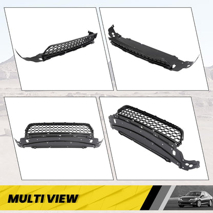 Front Lower Grille Compatible with 2013-2015 Honda Accord 71103T2AA00 HO1036114 Bumper Radiator Hood Grill Assembly Black