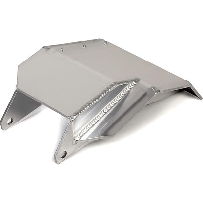 ATV Swing Arm Skid Plate Compatible with 1987-2006 Yamaha Banshee YFZ 350 Polished Aluminum