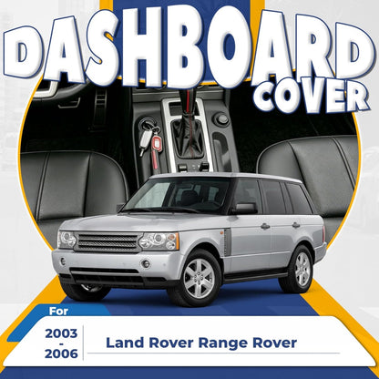Center Console Cover Compatible with 2003-2006 Land Rover Range Rover Replacement for FJV500190PVA ABS Plastic Black
