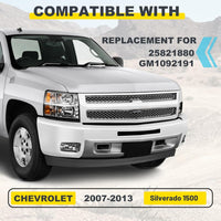 Load image into Gallery viewer, New Front Lower Bumper Valance Air Deflector Compatible with 2007-2013 Chevy Chevrolet Silverado 1500 25821880 GM1092191 Air Deflector Extension Black
