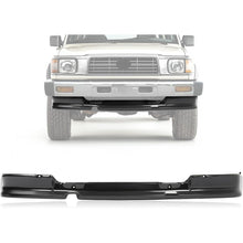 KUAFU Front Bumper Valance Compatible with 1986-1989 Toyota 4Runner&Pickup 4x4 4WD, Front Lower Valance Panel, Air Dam Deflector, Replacement for 5391189113 TO1095163-Black