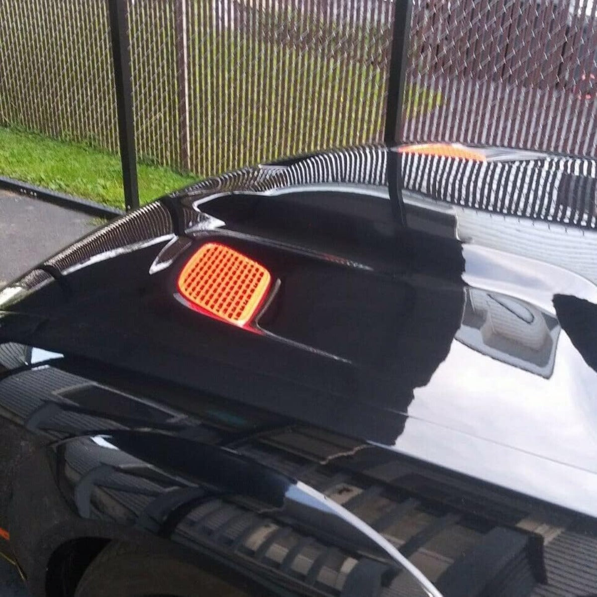 ECOTRIC Hood Scoop Vent Compatible with 2015-2018 Challenger 2019-2023 R/T