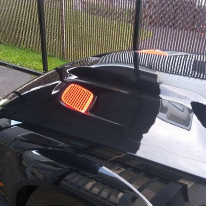 ECOTRIC Hood Scoop Vent Compatible with 2015-2018 Challenger 2019-2023 R/T