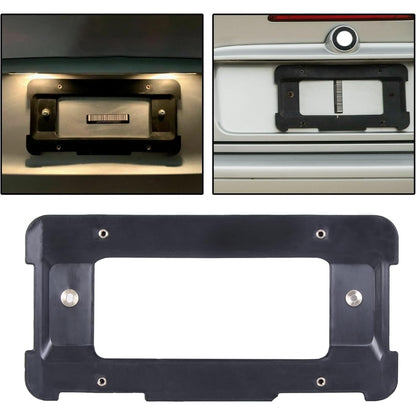 Rear License Plate Holder Bracket Frame Mount Compatible with BMW 1/2/3/4/5/6 Series X1 X3 X4 X5 X6 Z4 Replacement for 51187160607 511882380615