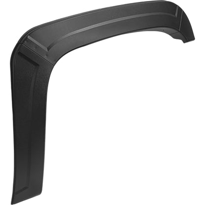 4Pcs Fender Flares Set Compatible with 2007-2013 Chevy Chevrolet Silverado 1500 Standard/Extended Cab Front & Rear Wheel Arch Cover Protector Plastic(PP) Textured Black