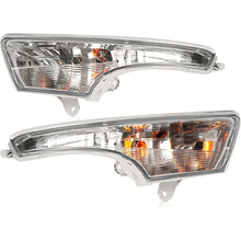 KUAFU Pair Turn Signal Light Compatible with 2013-2018 Nissan Altima Driver and Passenger Side Signal Lamp Assembly Clear Lens Plastic Replacement for NI2531118 NI2530118 261303TA0A 261353TA0A 2Pcs