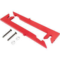 Load image into Gallery viewer, KUAFU Fasthitch to 3 Point Quick Attach Prongs Category 2 Compatible with International Tractor 300 330 340 350 400 450 460 504 560 660 2504 3 Point Fasthitch Steel Red
