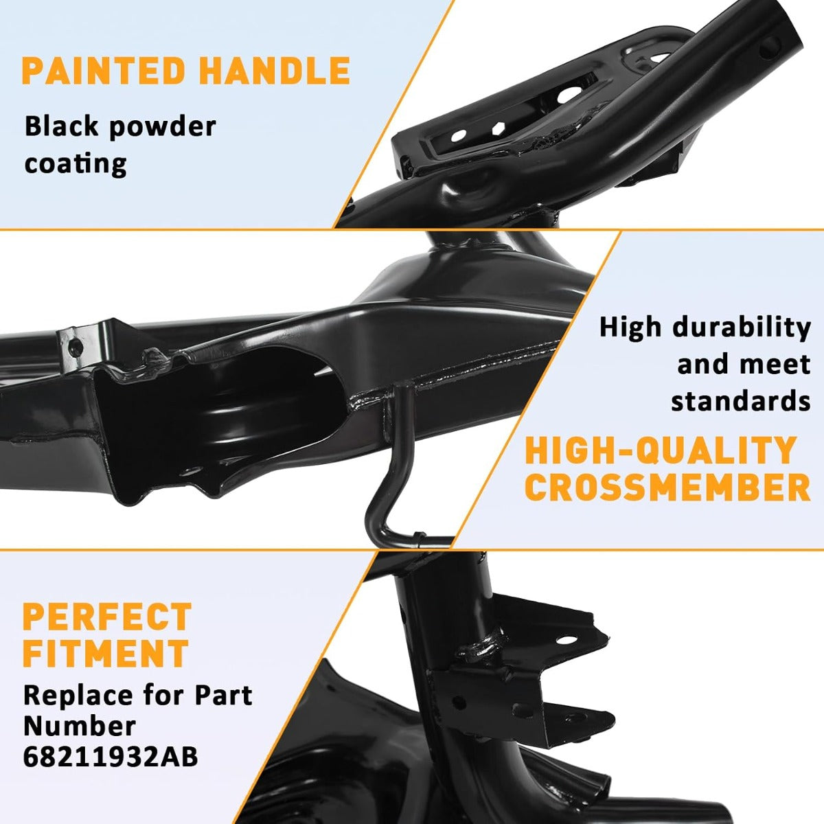 ECOTRIC Suspension Crossmember Compatible with 07-17 Compass Patriot