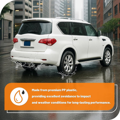 KUAFU Trailer Hitch Cover Compatible with 2011-2017 Infiniti QX56 QX80