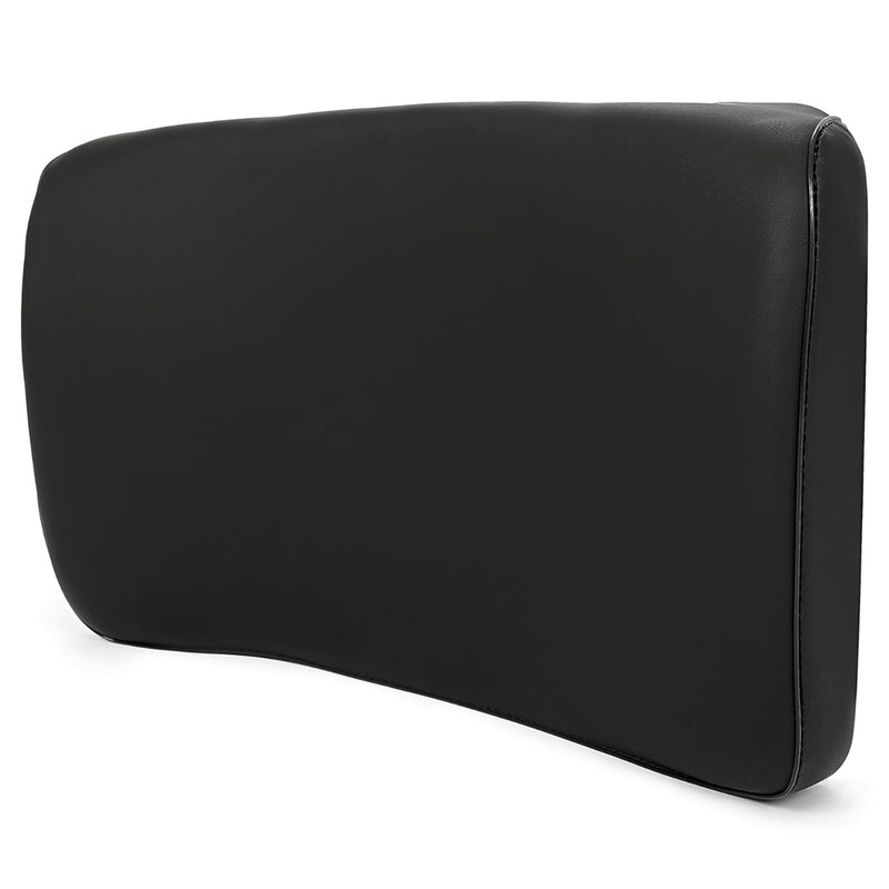 HECASA Seat Back Cushion Compatible with John Deere Crawler Dozer 350 450 550 Replacement for AT18697 Tractor Backseat Plastic Black