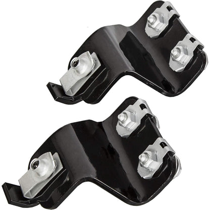 Front Skid Plate Brackets for 2009-2014 & 2017-2019 Ford F-150 SVT Raptor Pair