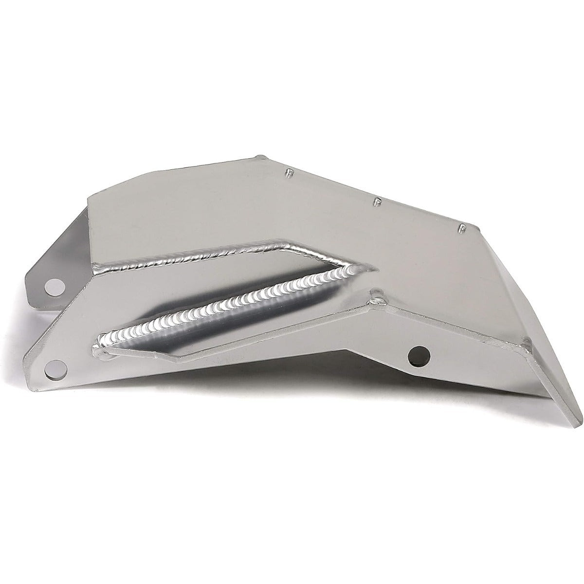 ATV Swing Arm Skid Plate Compatible with 1987-2006 Yamaha Banshee YFZ 350 Polished Aluminum