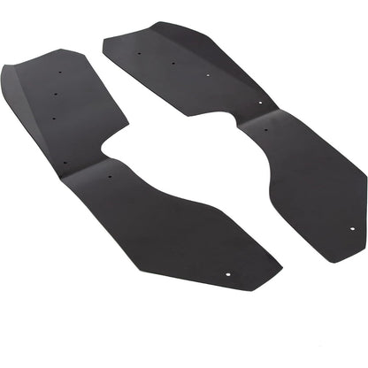 Fender Flares Extensions Compatible with 2009-2014 Polaris RZR-S 800, Front and Rear Mud Flaps