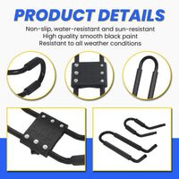 Load image into Gallery viewer, Kayak Roof Rack J-Bar Rack HD Universal Kayak Carrier Holder Canoe Boat Surf Ski Board Roof Top Mounted on Crossbar for Car SUV Truck Set of 4 LYA-011-P
