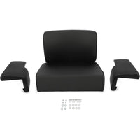 Load image into Gallery viewer, KUAFU Seat Set Compatible with John Deere Crawler Dozer 350 350B 350C 450 450B 450C 550 Tractor Seat Cushion Black 4 Pcs
