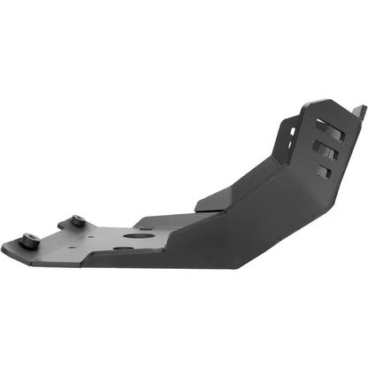Black Motorcycle Skid Plate Compatible with 2021-2024 Honda CRF300L CRF 300L Engine Bash Bottom Guard Aluminum Protector 2022 2023