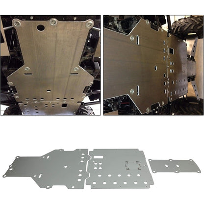 ECOTRIC 3/16" Skid Plate Compatible With 2013-2020 Honda Pioneer 700 Aluminum