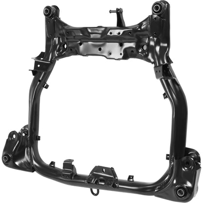 Front Subframe Crossmember Suspension Compatible with 2007-2010 Hyundai Elantra 4 Door Sedan Only Replacement for HY1226113 624052H030 Electrophoresis Steel Primed Black