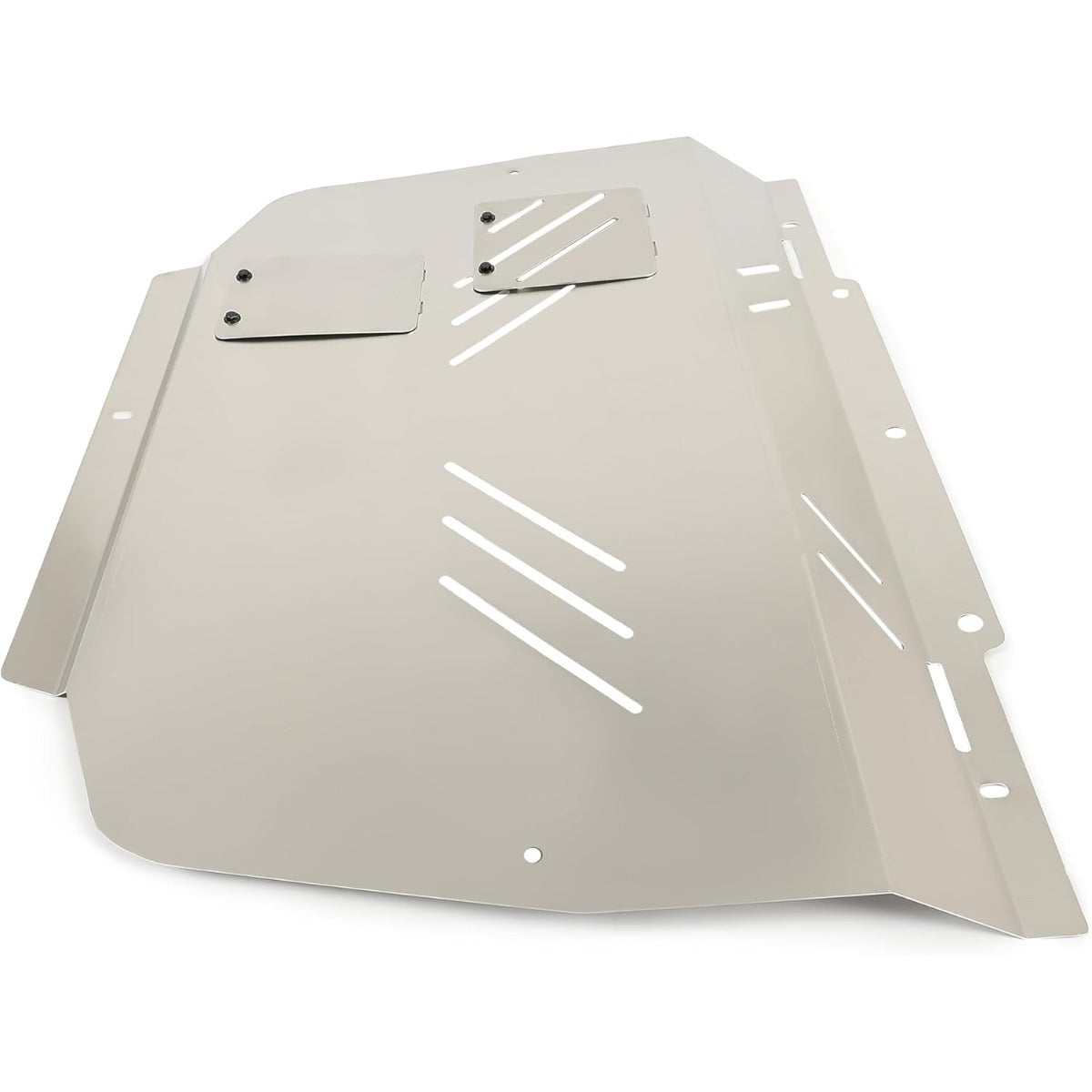 Engine Splash Shield Under Tray Skid Plate Compatible with 2016-2021 Honda Civic Aluminum Silvery