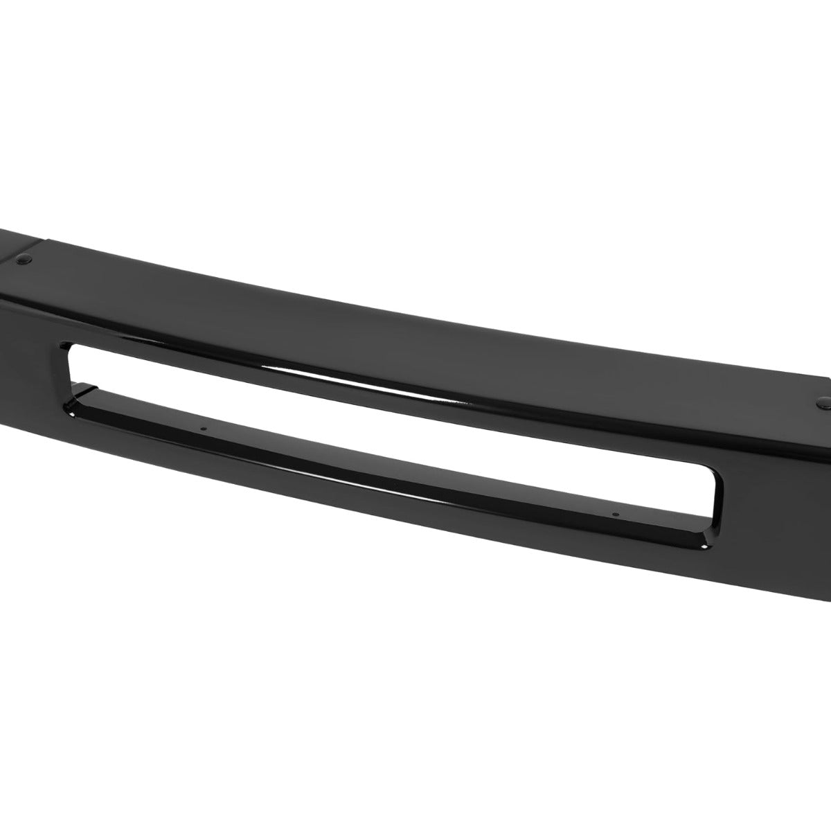 ALMULOO Front Bumper Face Bar Compatible with 2008-2014 Ford E-150/Ford E-250 and 2008-2019 Ford E-350 Super Duty/E-450 Super Duty Replace 8C2Z17757APTM FO1002409 Steel Powder Coated Black