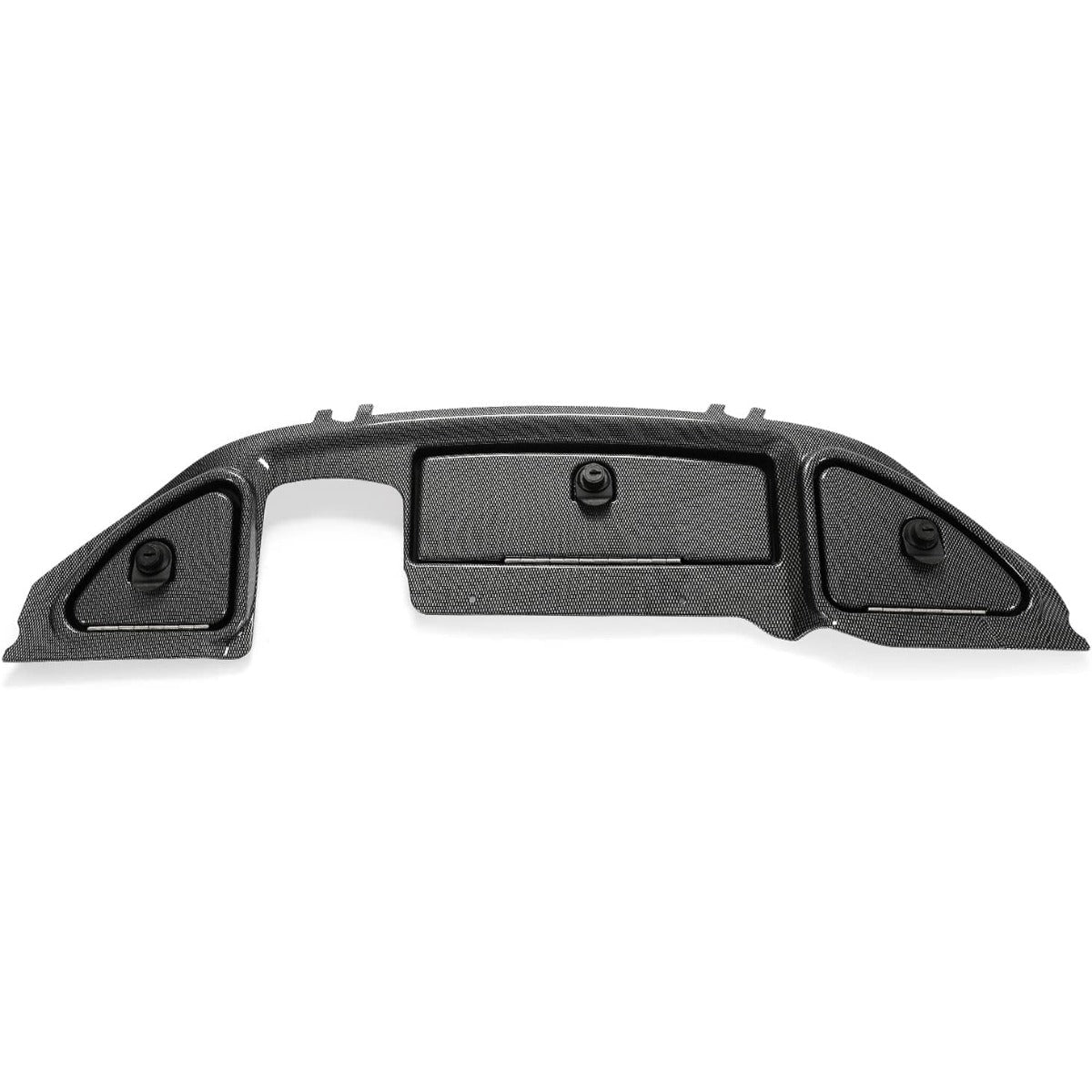 Dash Cover Compatible with 2008.5-Up Club Car Precedent Tempo Onward Golf Cart Carbon Fiber Three Door Dashboard Cover Dash Cap LYMP-100S-1