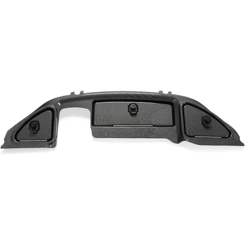 Kojem Dash Cover Compatible with 2008.5-Up Club Car Precedent Tempo Onward Golf Cart Carbon Fiber Three Door Dashboard Cover Dash Cap LYMP-100S-1