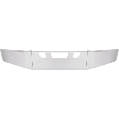 ALMULOO Front Bumper Compatible with 2005-2021 Volvo VHD Set Forward Front Axle