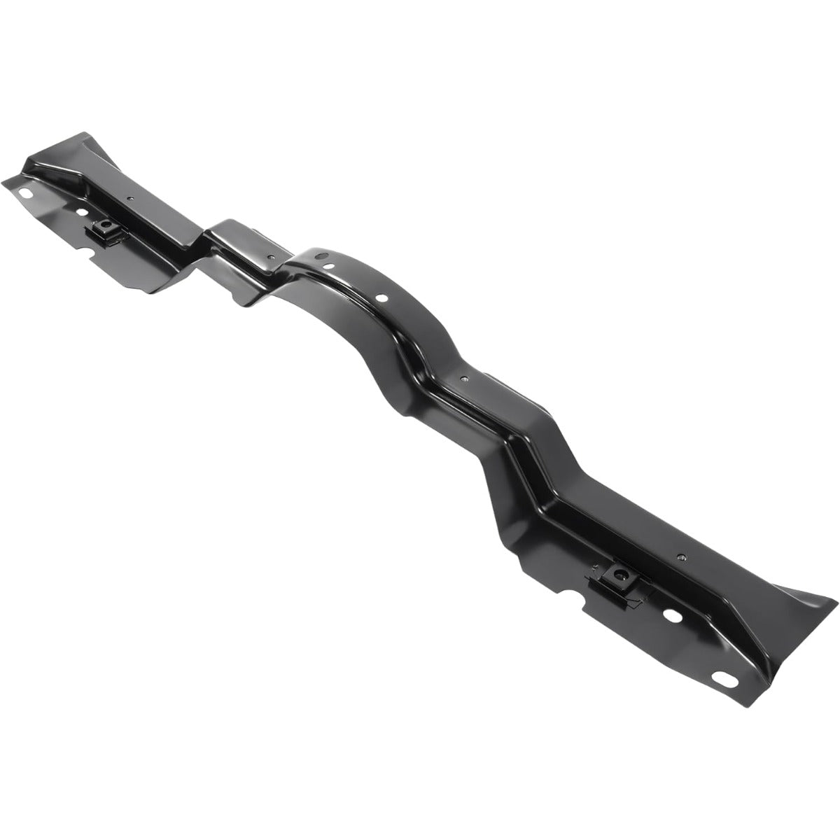 ALMULOO Transverse Full Floor Support Crossmember Compatible wtih 1987-1995 Jeep Wrangler Steel Frame Reinforcement Electrocoated Black